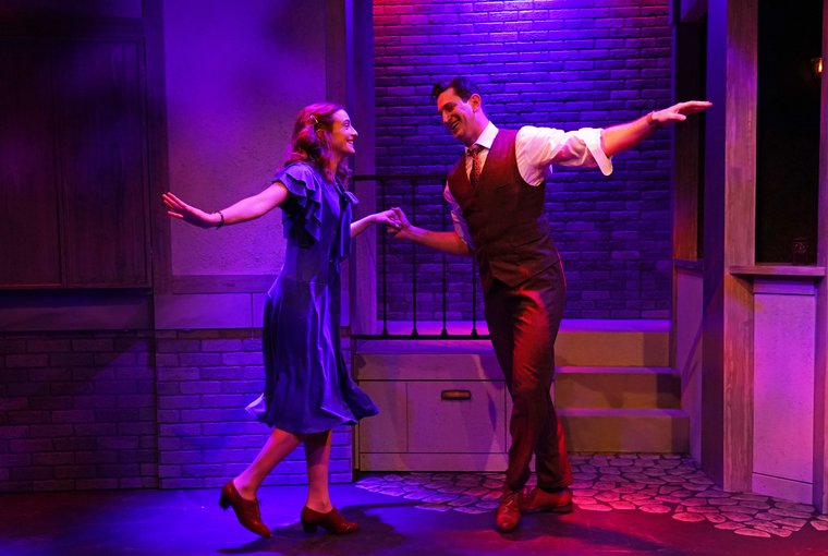 Becca Suskauer and Harris Milgrim in HOW MY GRANDPARENTS FELL IN LOVE