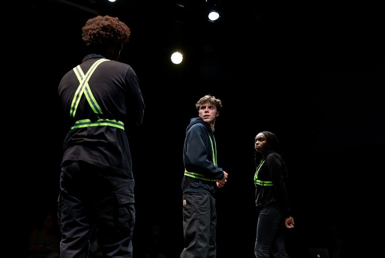 Sofonyas, Will Ingram, and Anastasia Locke in THE VESSEL
