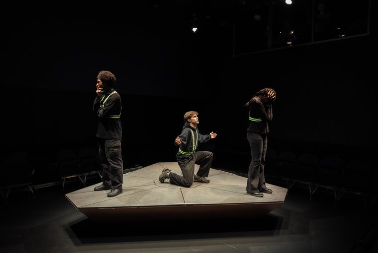 Sofonyas, Will Ingram, and Anastasia Locke in THE VESSEL