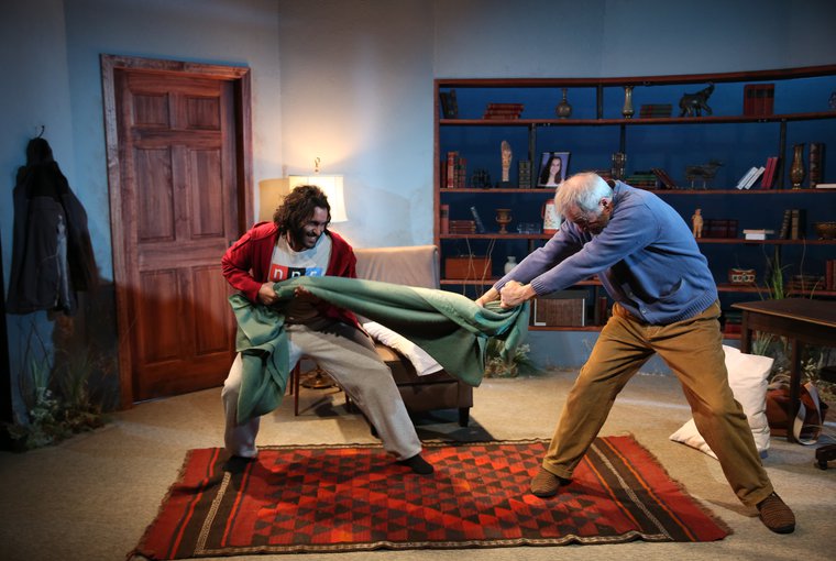 Owais Ahmed and Mark Cuddy in HEARTLAND