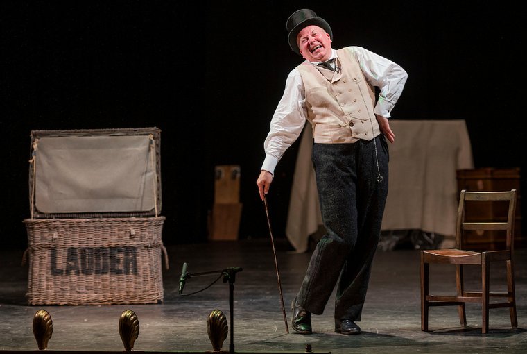 Jamie MacDougall in LAUDER: SCOTLAND'S KILTED KING OF BROADWAY