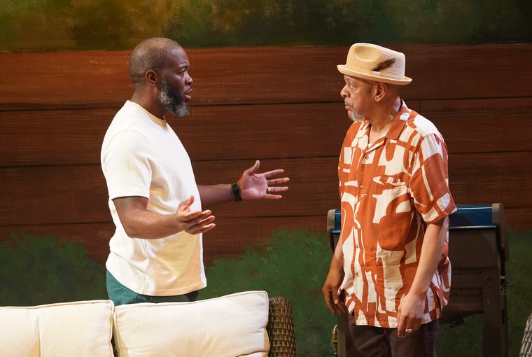 Reggie Wilson and Gil Tucker in UNENTITLED