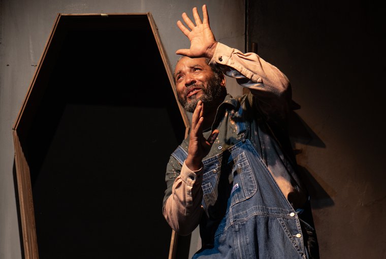 Benjamin Rowe in THE HOUSE OF THE NEGRO INSANE