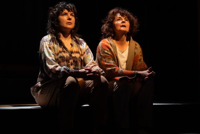 Karen McCartney and Pom Boyd in IN TWO MINDS