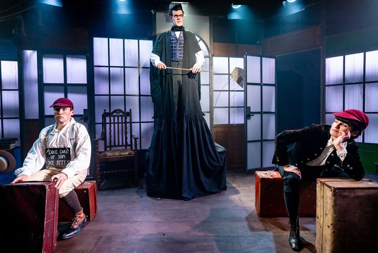 Eddy Payne, Luke Barton, and Louise Beresford in DAVID COPPERFIELD