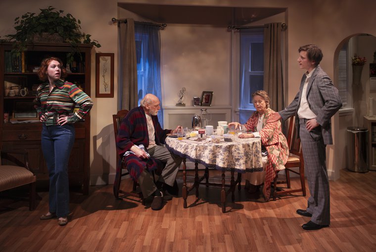 Tasha Milkman, Joel Leffert, Nancy Nichols, and Gabriel Rysdahl in THE SWEET SPOT