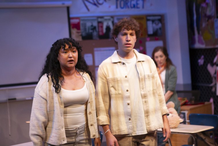 Andrea Negrete and Ben Hirschhorn in ROOM 1214