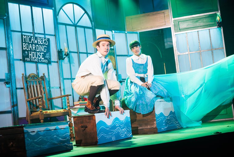 Eddy Payne and Louise Beresford in DAVID COPPERFIELD