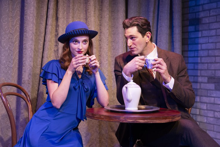 Becca Suskauer and Harris Milgrim in HOW MY GRANDPARENTS FELL IN LOVE