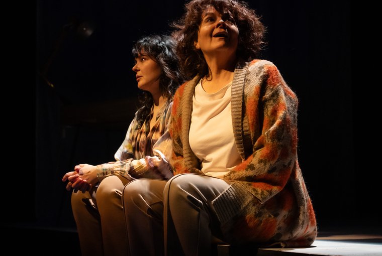 Karen McCartney and Pom Boyd in IN TWO MINDS