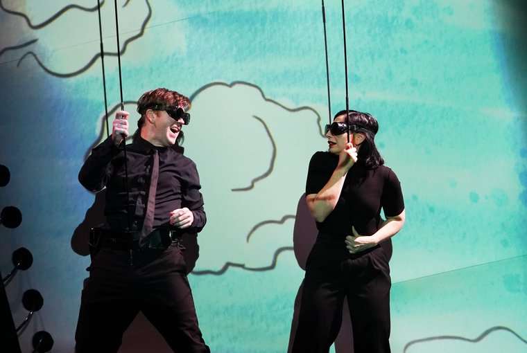 Steven Conroy and Julie Congress in PAIR