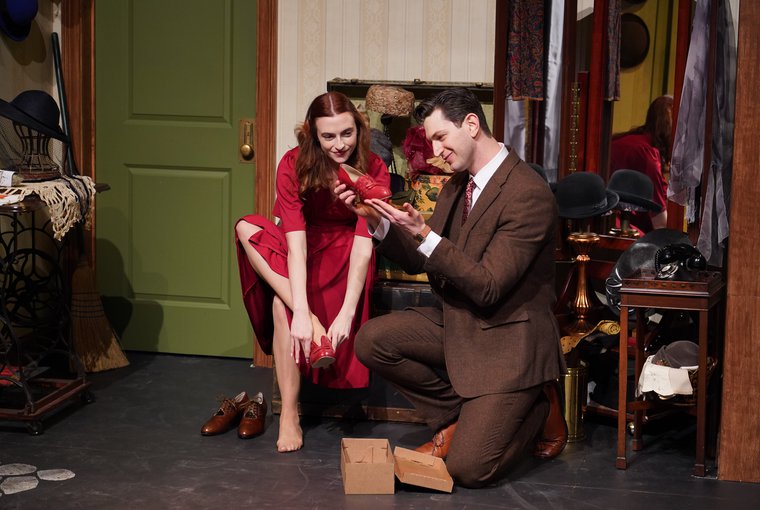 Becca Suskauer and Harris Milgrim in HOW MY GRANDPARENTS FELL IN LOVE