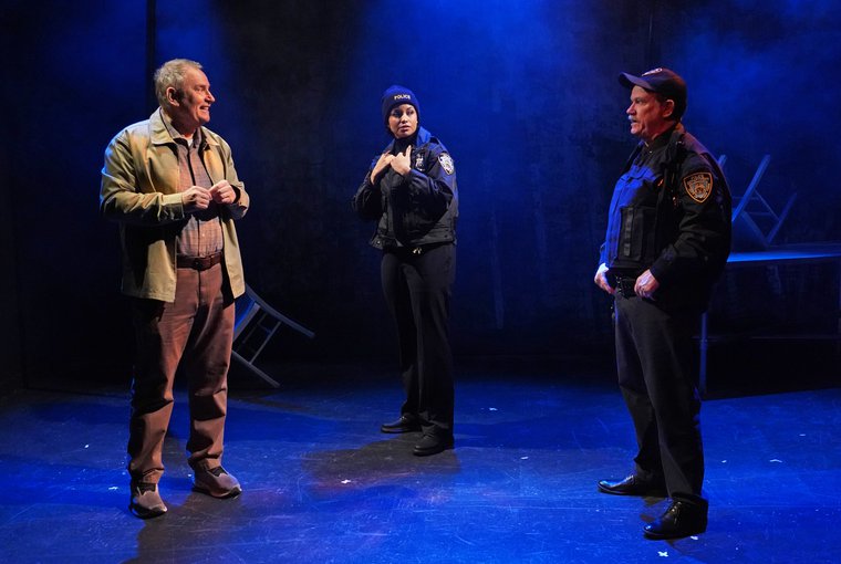 Brian Dykstra, Kathiamarice Lopez, and Sheffield Chastain in NOT NOBODY