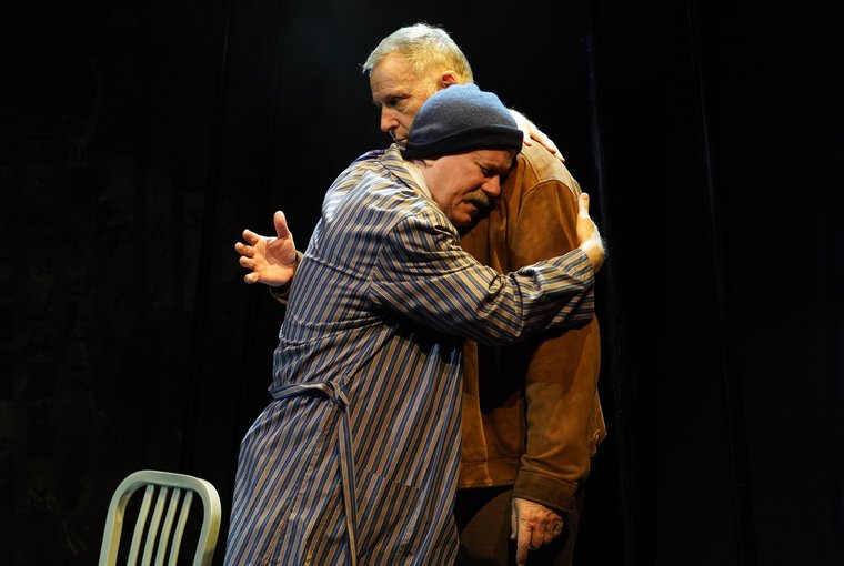 Sheffield Chastain and Brian Dykstra in NOT NOBODY