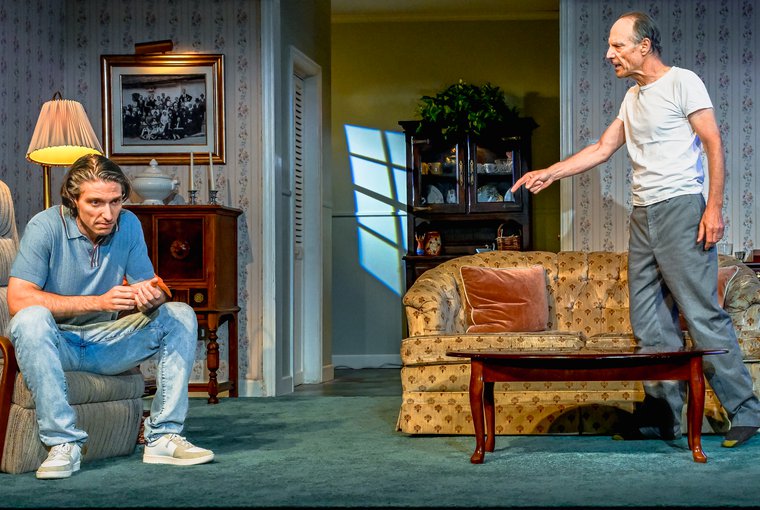 Leighton Samuels and Sam Guncler in THE STEEL MAN