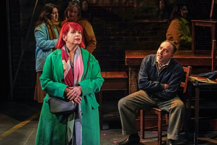 Debbie Chazen and Jez Unwin in CABLE STREET
