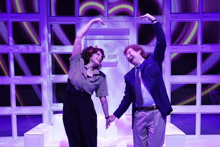 Jordan Kai Burnett and Jonathan Randell Silver in GENE & GILDA