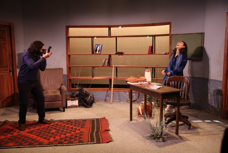 Owais Ahmed and Mari Vial-Golden in HEARTLAND