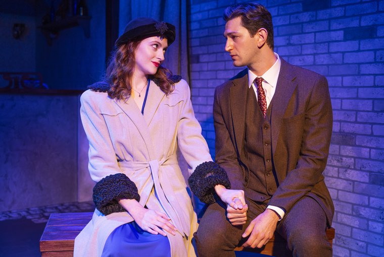 Becca Suskauer and Harris Milgrim in HOW MY GRANDPARENTS FELL IN LOVE