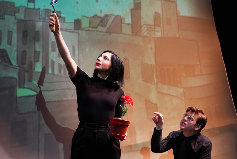 Julie Congress and Steven Conroy in PAIR