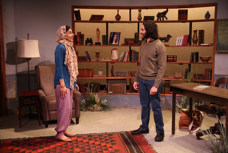 Mari Vial-Golden and Owais Ahmed in HEARTLAND