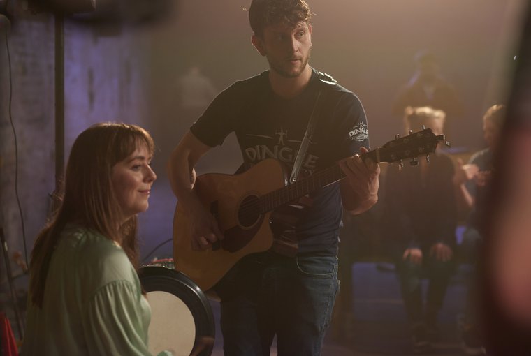 Anna McCormick and Ben Simon in CATCH OF THE DAY