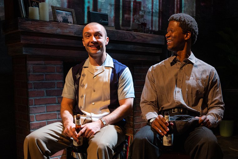 Derrick John Marshall and Renrick Palmer in SHEDDING LOAD