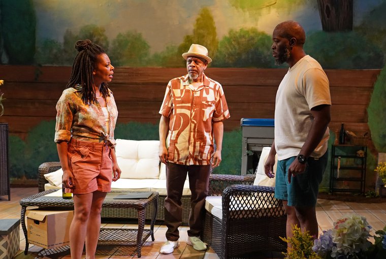 Kenya Wilson, Gil Tucker, and Reggie Wilson in UNENTITLED