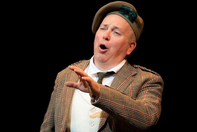 Jamie MacDougall in LAUDER: SCOTLAND'S KILTED KING OF BROADWAY