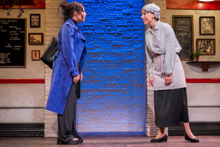 Marilyn Caserta and Lauren Singerman in THE SABBATH GIRL