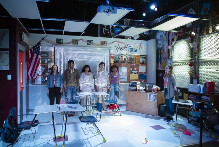 The cast of ROOM 1214