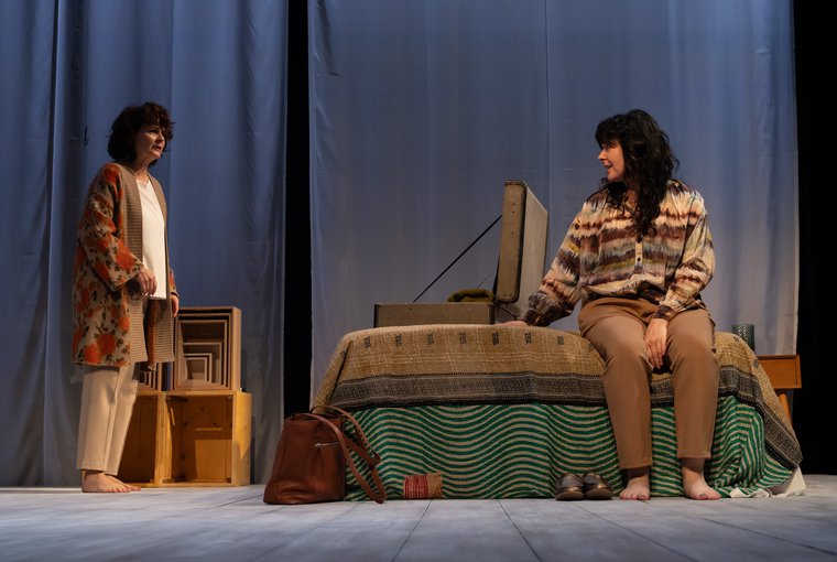 Pom Boyd and Karen McCartney in IN TWO MINDS