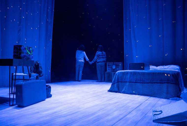 Pom Boyd and Karen McCartney in IN TWO MINDS