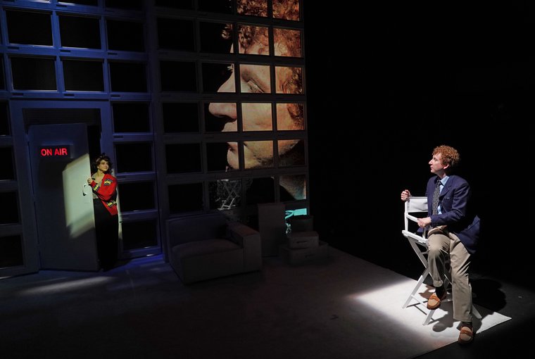 Jordan Kai Burnett and Jonathan Randell Silver in GENE & GILDA