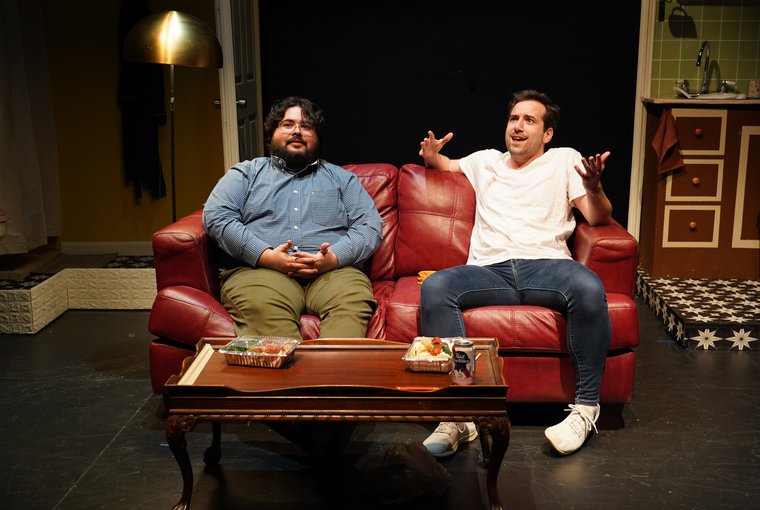 Mateo Parodi and Billy Cosgrove in THE IMPORTANCE OF DOING ART