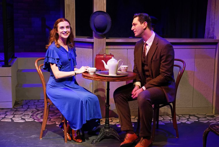 Becca Suskauer and Harris Milgrim in HOW MY GRANDPARENTS FELL IN LOVE