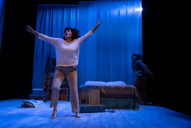 Pom Boyd and Karen McCartney in IN TWO MINDS